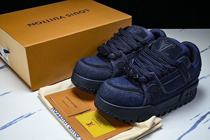 TRAINER MAXI FAT-SIZED LOAFERS NAVY BLUE/NAVY BLUE