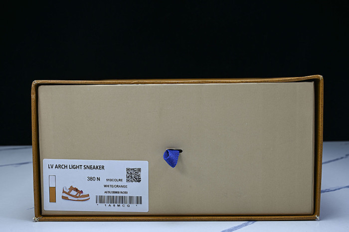 TRAINER MAXI FAT-SIZED LOAFERS WHITE/ORANGE