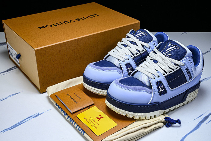 TRAINER MAXI FAT-SIZED LOAFERS BLUE/NAVY