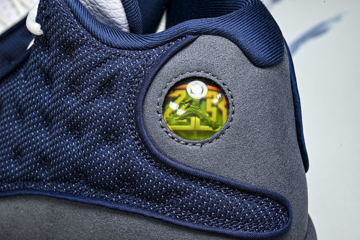 IW3808-400 JORDAN 13 RETRO NAVY/UNIVERSITY BLUE/FLINT GREY/WHITE