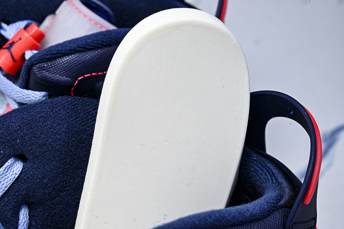 IQ5706-400 AIR JORDAN 6 AJ6 DENIM BLUE/NAVY BLUE/RED