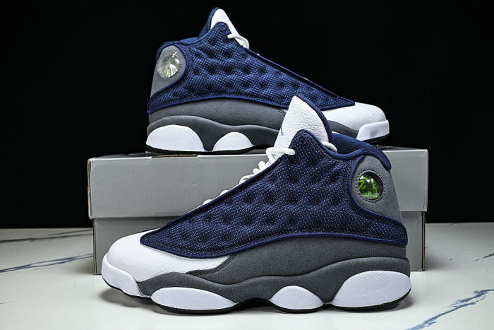 IW3808-400 JORDAN 13 RETRO NAVY/UNIVERSITY BLUE/FLINT GREY/WHITE