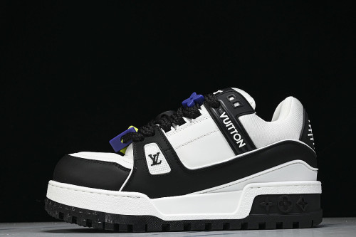 TRAINER MAXI FAT-SIZED LOAFERS WHITE/BLACK