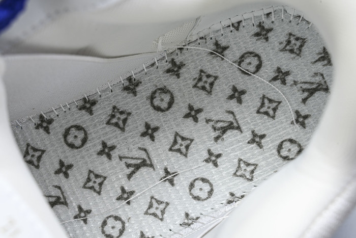 TRAINER MAXI FAT-SIZED LOAFERS WHITE/BLUE
