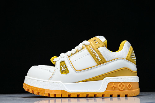 TRAINER MAXI XIAOPANG AND DINGPANG STYLE SHOES ORANGE/WHITE