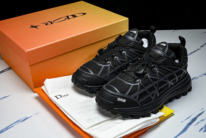 B31 MEN'S MESH FABRIC PATTERN SPORTS SHOES BLACK/INKINESS