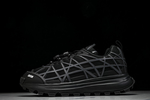 B31 MEN'S MESH FABRIC PATTERN SPORTS SHOES BLACK/INKINESS