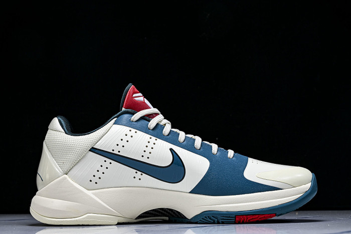 IZ1852-100 ZOOM KOBE 5 PROTRO MEN'S PRACTICAL BASKETBALL SHOES NAVY BLUE/WHITE