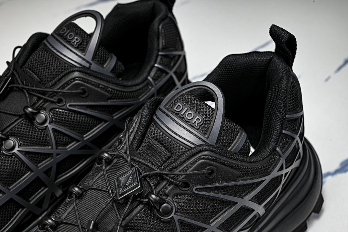 B31 MEN'S MESH FABRIC PATTERN SPORTS SHOES BLACK/INKINESS