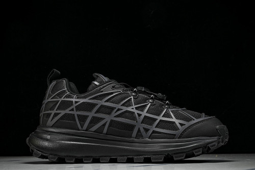 B31 MEN'S MESH FABRIC PATTERN SPORTS SHOES BLACK/INKINESS