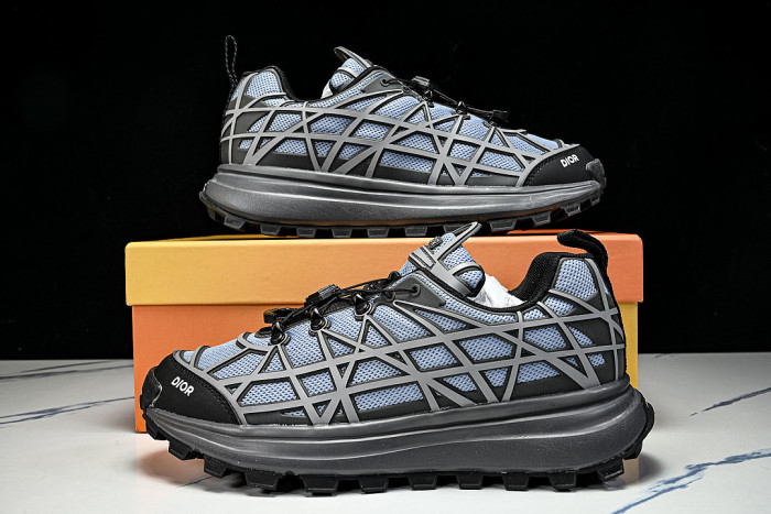 B31 MEN'S MESH FABRIC PATTERN SPORTS SHOES DARK GRAY/GREY