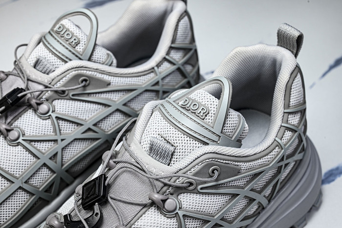 B31 MEN'S MESH FABRIC PATTERN SPORTS SHOES DARK GRAY/GREY