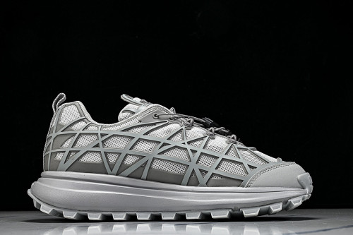 B31 MEN'S MESH FABRIC PATTERN SPORTS SHOES DARK GRAY/GREY