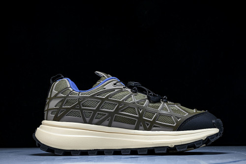 B31 MEN'S MESH FABRIC PATTERN SPORTS SHOES ARMY GREEN/BEIGE