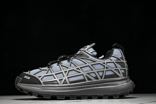 B31 MEN'S MESH FABRIC PATTERN SPORTS SHOES DARK GRAY/GREY