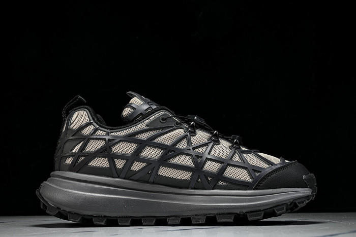 B31 MEN'S MESH FABRIC PATTERN SPORTS SHOES LIGHT GRAY/BLACK