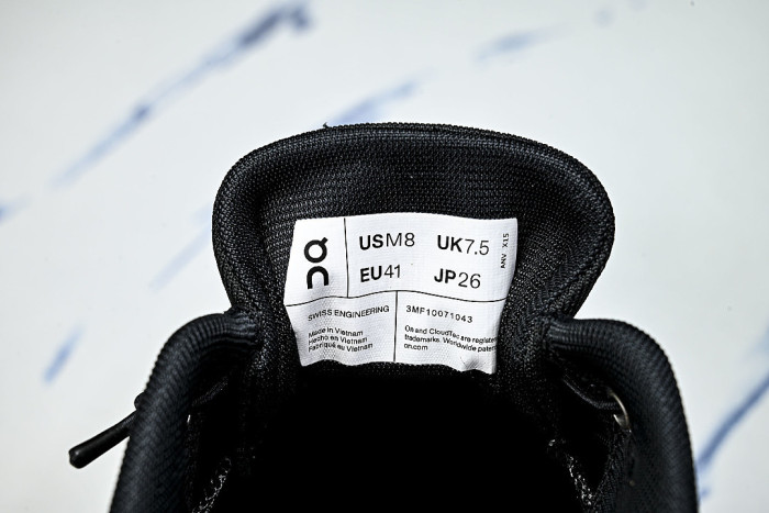 3MF10071043 COMFORTABLE AND BREATHABLE SUPPORT NEW 2026 TRAINING RUNNING SHOES BLACK/INKINESS