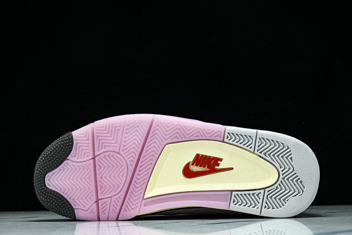 JA1135-100 AIR JORDAN 4 AJ4 MEN'S BASKETBALL SHOES PINK/WHITE/YELLOW