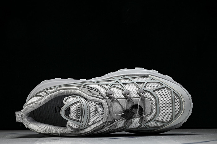 B31 MEN'S MESH FABRIC PATTERN SPORTS SHOES DARK GRAY/GREY