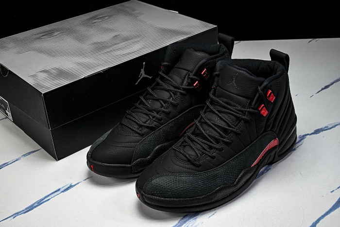 CT8013-003 AIR JORDAN 12 RETRO BLOODLINE AJ12 BLACK/RED