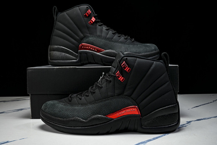 CT8013-003 AIR JORDAN 12 RETRO BLOODLINE AJ12 BLACK/RED