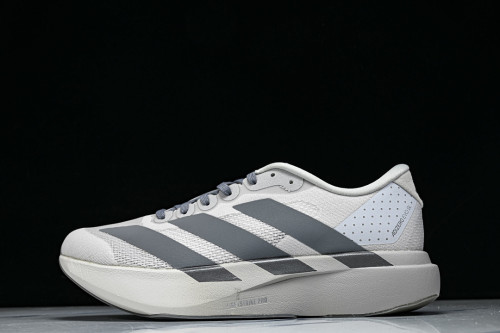 KI7351 ADIZERO EVO SL COMPRESSION RUNNING SHOES GREY/GREY/GREY