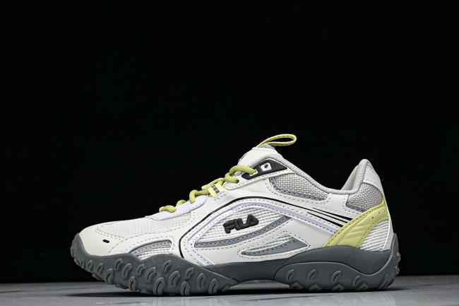F12W512107FLA DURABLE LIGHTWEIGHT VERSATILE DE XUN THIN AND CLEVER RUNNING SHOES WHITE/GREY