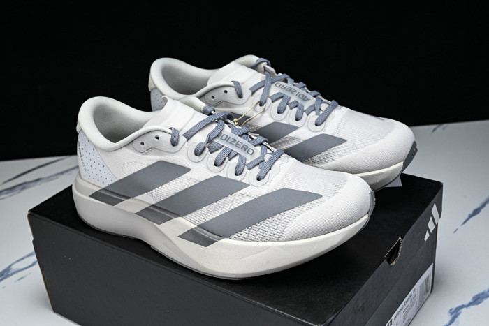 KI7351 ADIZERO EVO SL COMPRESSION RUNNING SHOES GREY/GREY/GREY