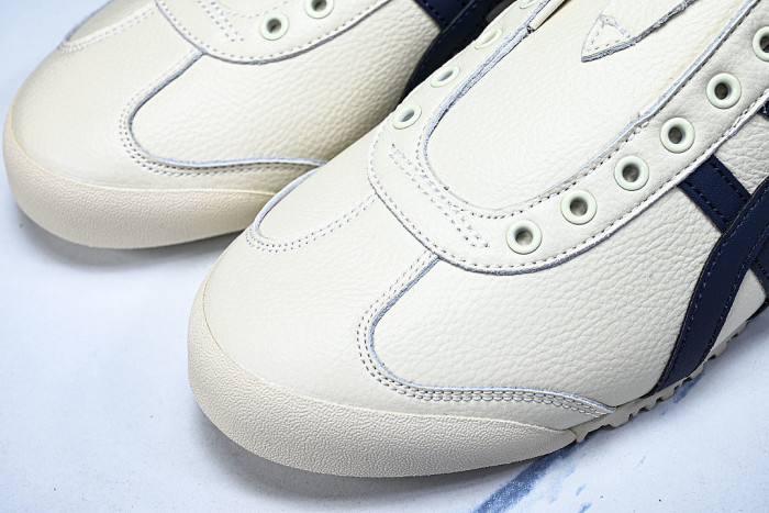 1183B815-103 MEXICO 66 VIN LOW-TOP CASUAL RUNNING SHOES BEIGE/BLUE