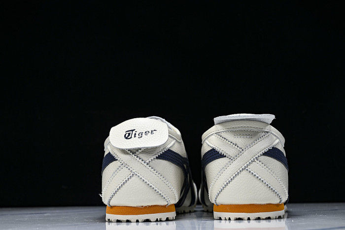 1183B815-103 MEXICO 66 VIN LOW-TOP CASUAL RUNNING SHOES BEIGE/BLUE