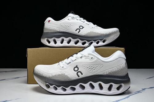 ON RUNNING CLOUDTILT LIGHTWEIGHT CASUAL SHOES WHITE/BLACK/GREY