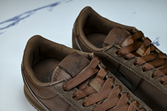 IM6034-200 CORTEZ LEATHER WOMEN'S CASUAL AND SPORTY LACE UP DAILY OUTFITS COFFEE/CHOCOLATE