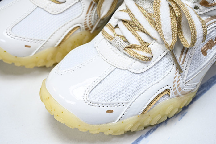 F12W512149FSW DURABLE LIGHTWEIGHT VERSATILE THIN AND CLEVER RUNNING SHOES WHITE/OFF WHITE
