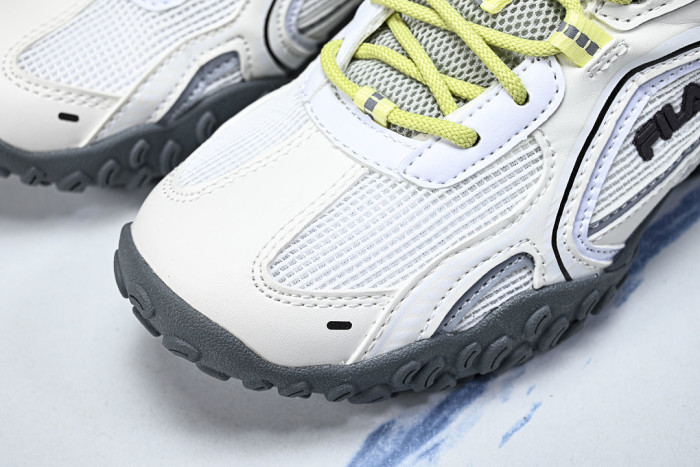 F12W512107FLA DURABLE LIGHTWEIGHT VERSATILE DE XUN THIN AND CLEVER RUNNING SHOES WHITE/GREY