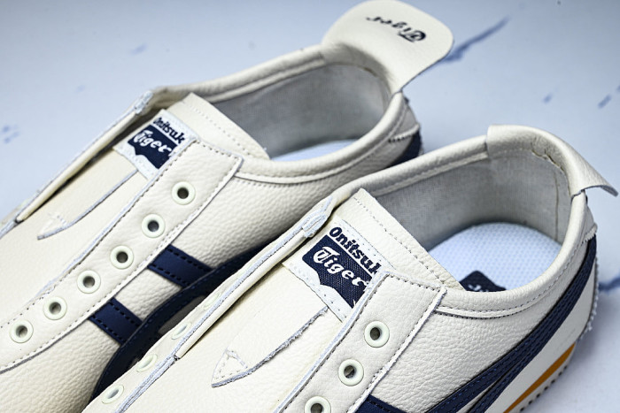 1183B815-103 MEXICO 66 VIN LOW-TOP CASUAL RUNNING SHOES BEIGE/BLUE