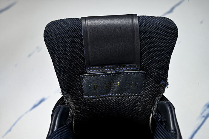 1AKDGX SPORTY CASUAL SHOES BLACK/WHITE/BLUE