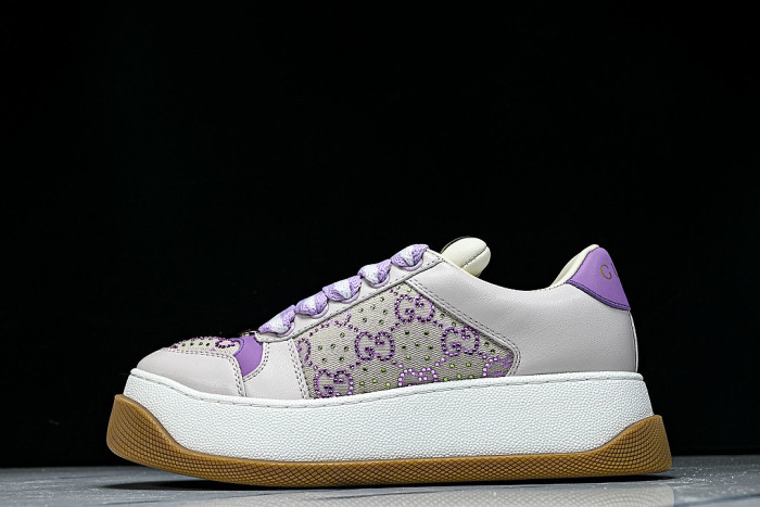 SCREENER SERIES OF THICK SOLED SPORTS SHOES FOR WOMEN VIOLET/LIGHT GRAY