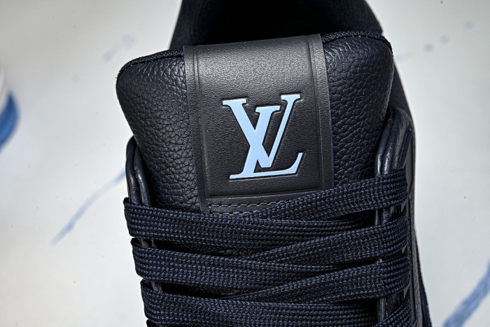 1AKDGX SPORTY CASUAL SHOES BLACK/WHITE/BLUE