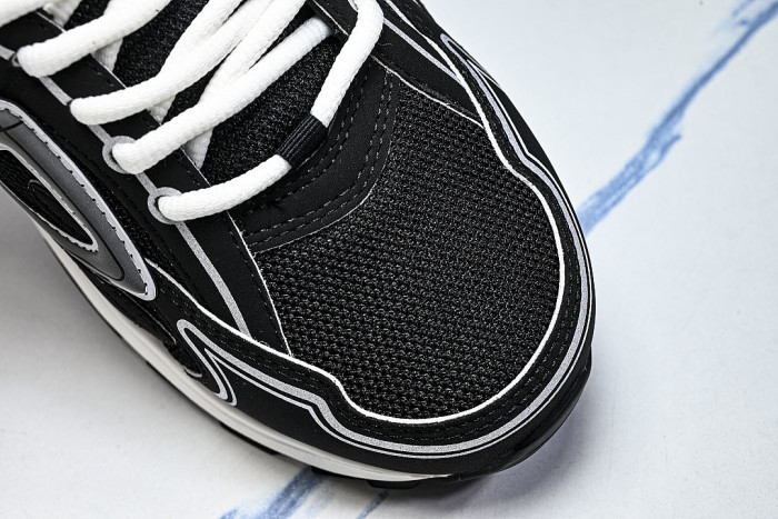 MEN'S BREATHABLE CASUAL LACE UP RUNNING SHOES 2026 NEW STYLE BLACK/WHITE/GREY