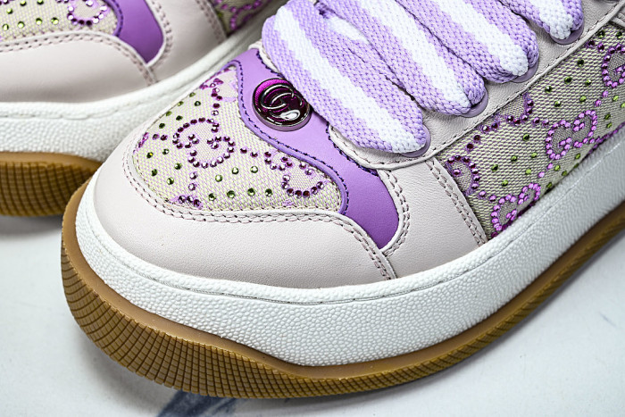SCREENER SERIES OF THICK SOLED SPORTS SHOES FOR WOMEN VIOLET/LIGHT GRAY