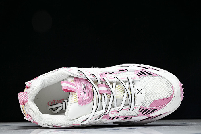 THREE ARROW MOUNTAIN CLIMBING DAD MEN'S AND WOMEN'S CASUAL SHOES PINK/WHITE/BLACK