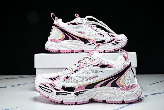 THREE ARROW MOUNTAIN CLIMBING DAD MEN'S AND WOMEN'S CASUAL SHOES PINK/WHITE/BLACK