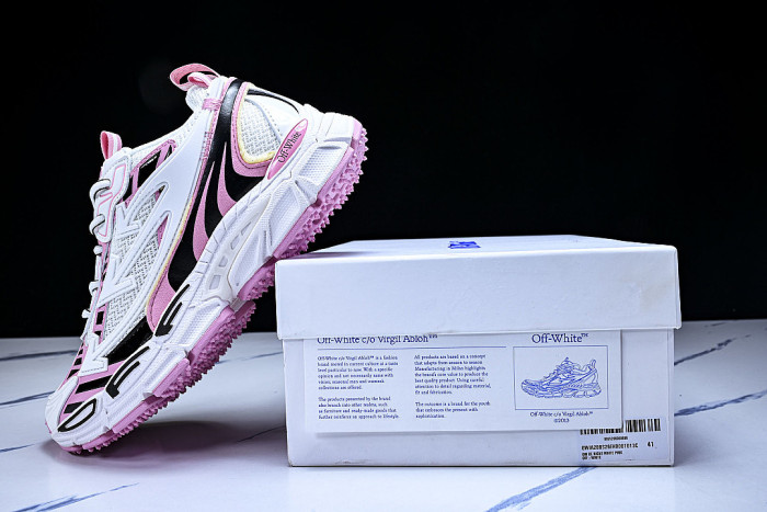 THREE ARROW MOUNTAIN CLIMBING DAD MEN'S AND WOMEN'S CASUAL SHOES PINK/WHITE/BLACK