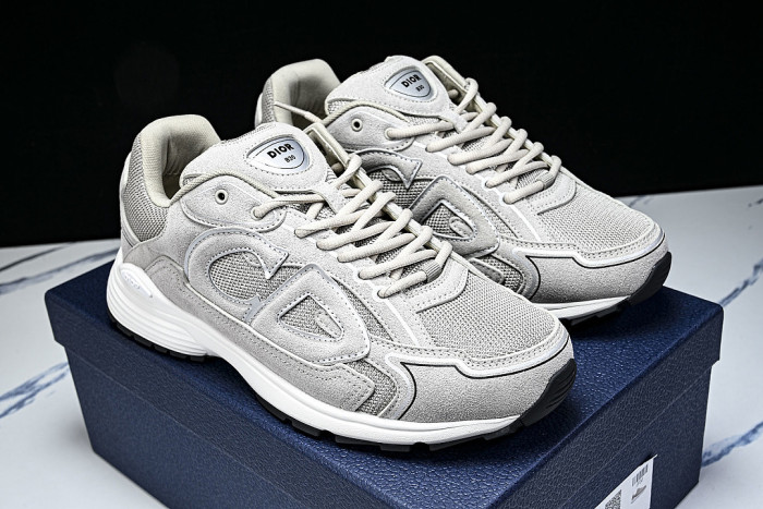 MEN'S BREATHABLE CASUAL LACE UP RUNNING SHOES 2026 NEW STYLE LIGHT GRAY/GREY