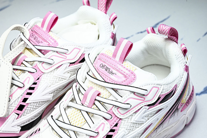 THREE ARROW MOUNTAIN CLIMBING DAD MEN'S AND WOMEN'S CASUAL SHOES PINK/WHITE/BLACK