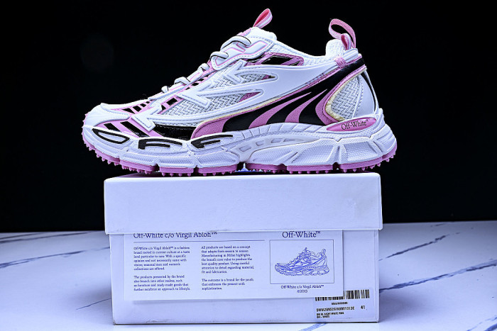 THREE ARROW MOUNTAIN CLIMBING DAD MEN'S AND WOMEN'S CASUAL SHOES PINK/WHITE/BLACK