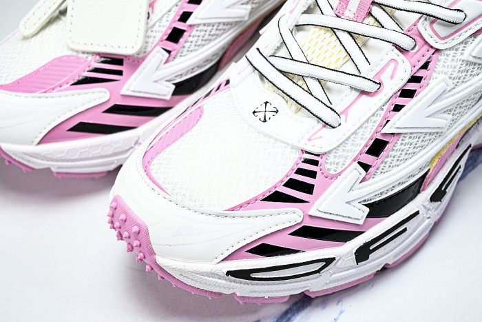 THREE ARROW MOUNTAIN CLIMBING DAD MEN'S AND WOMEN'S CASUAL SHOES PINK/WHITE/BLACK