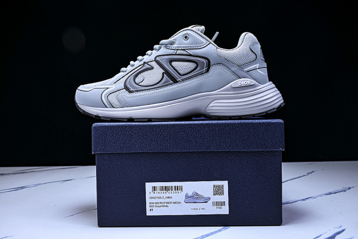 MEN'S BREATHABLE CASUAL LACE UP RUNNING SHOES 2026 NEW STYLE LIGHT GRAY/GREY