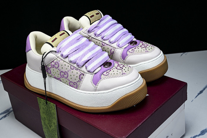 SCREENER SERIES OF THICK SOLED SPORTS SHOES FOR WOMEN VIOLET/LIGHT GRAY