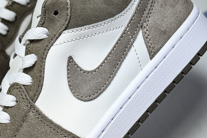 553558-046 AIR JORDAN 1 LOW AJ1 RETRO CULTURE BASKETBALL SHOES DARK GRAY/GREY